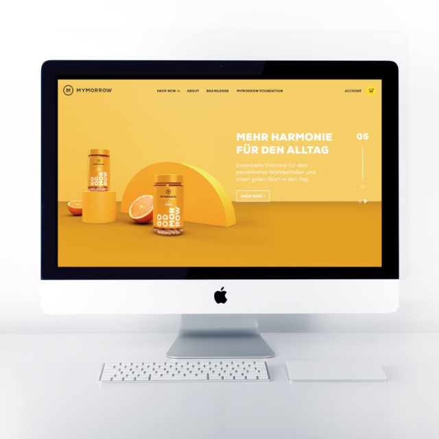 Webshop Logo für Mymorrow