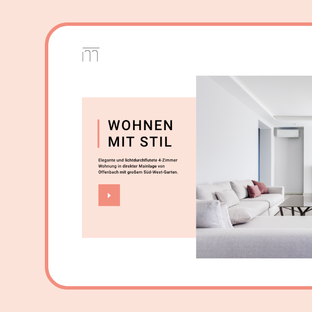 Webdesign für Immobilienmaklerin