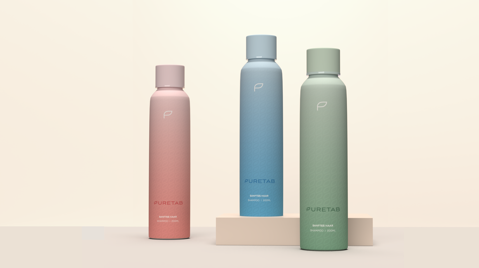 Verpackungsdesign für Haarpflege