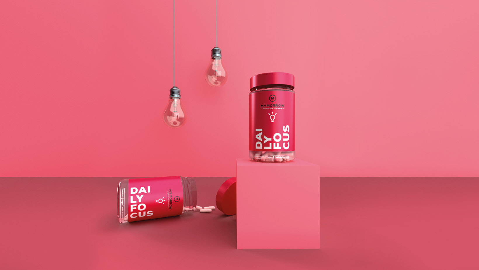 Keyvisual Nahrungsergänzungsmittel Konzentration